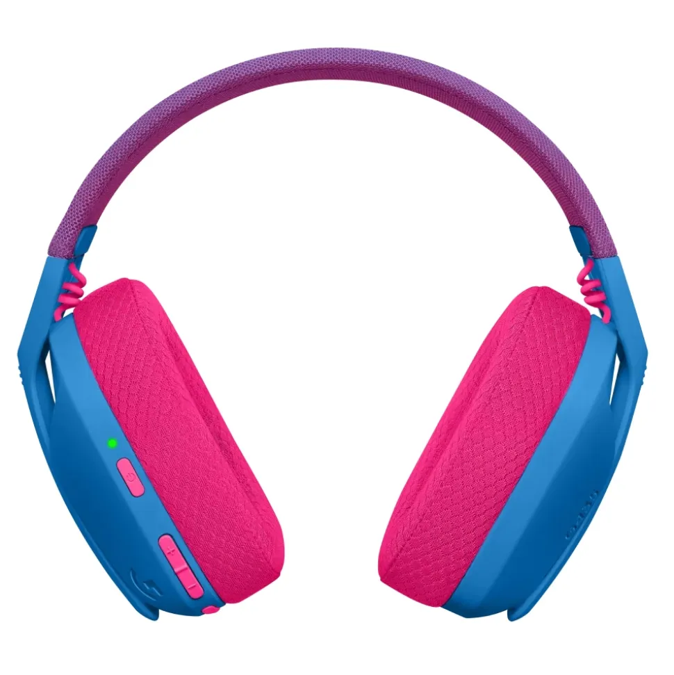 Logitech - G435 Lightspeed Wireless Gaming Headset - Blue and Raspberry - Gaming Headset - Avvenice