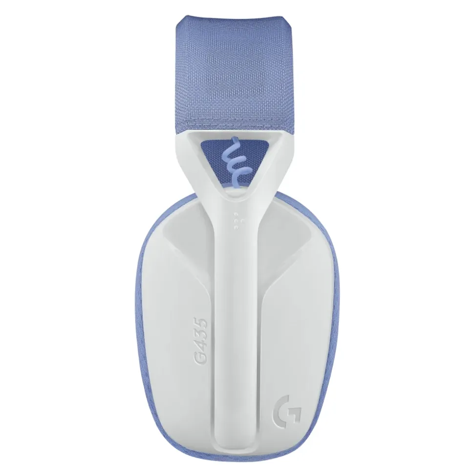 Logitech - G435 Lightspeed Wireless Gaming Headset - Off White and Lilac - Gaming Headset - Avvenice