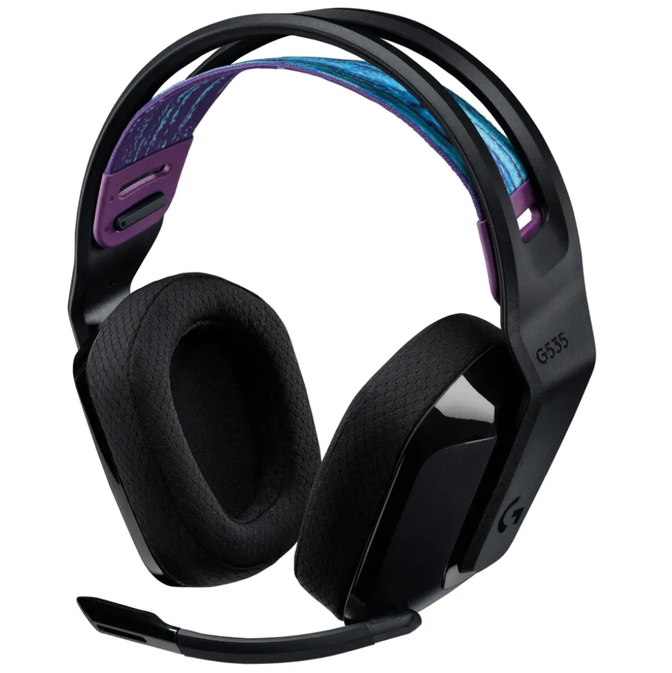 Logitech - G535 Lightspeed Wireless Gaming Headset - Black - Gaming Headset - Avvenice