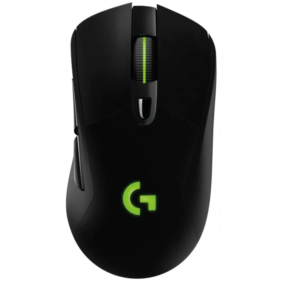 Logitech - G703 LIGHTSPEED Wireless Gaming Mouse with HERO Sensor - Black - Gaming Mouse - Avvenice