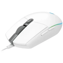 Logitech - G203 Lightsync RGB Gaming Mouse - White - Gaming Mouse - Avvenice