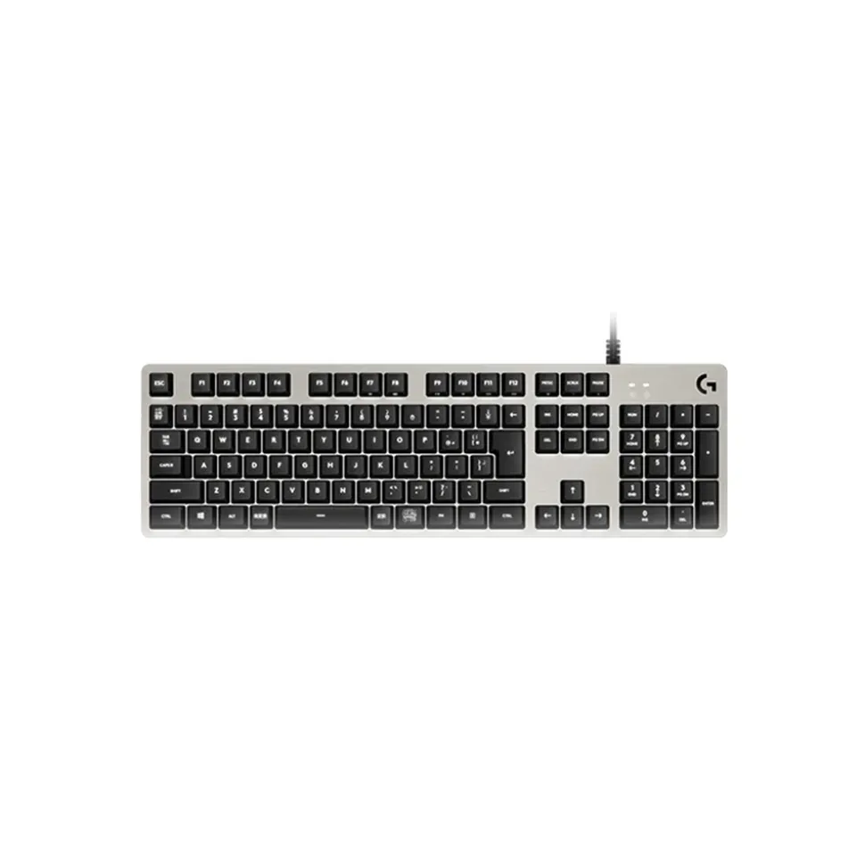 Logitech - G413 Mechanical Backlit Gaming Keyboard - Silver - Gaming Keyboard - Avvenice