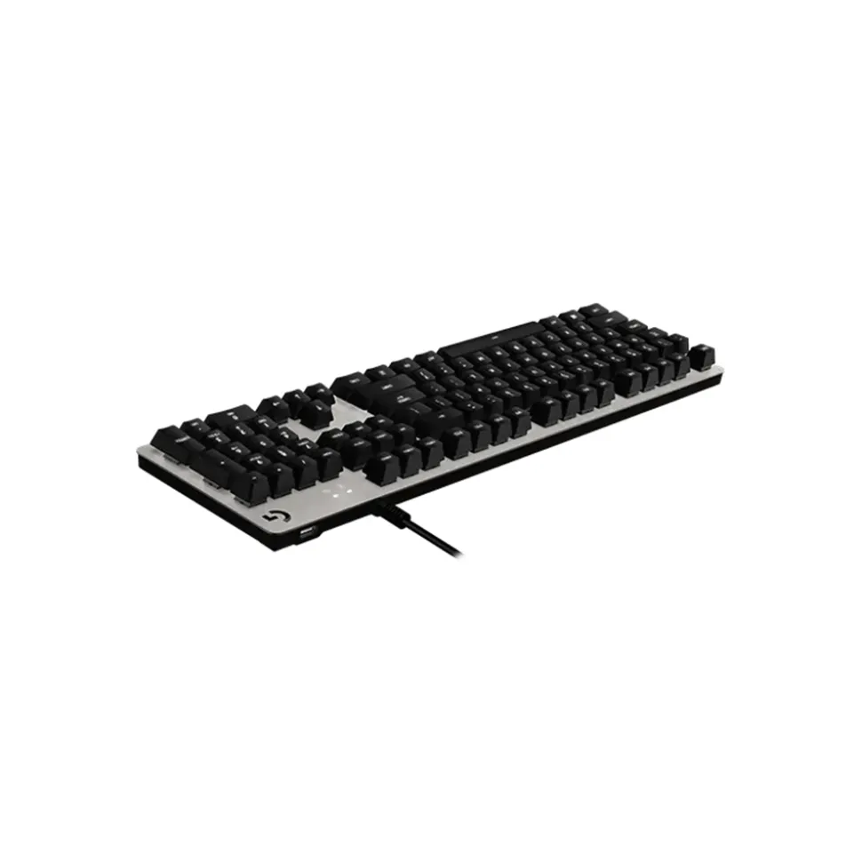 Logitech - G413 Mechanical Backlit Gaming Keyboard - Silver - Gaming Keyboard - Avvenice