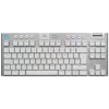 Logitech - G915 TKL Tenkeyless LIGHTSPEED Wireless RGB Mechanical Gaming Keyboard - White - Gaming Keyboard - Avvenice