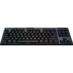 Logitech - G915 TKL Tenkeyless LIGHTSPEED Wireless RGB Mechanical Gaming Keyboard - Carbon - Gaming Keyboard - Avvenice