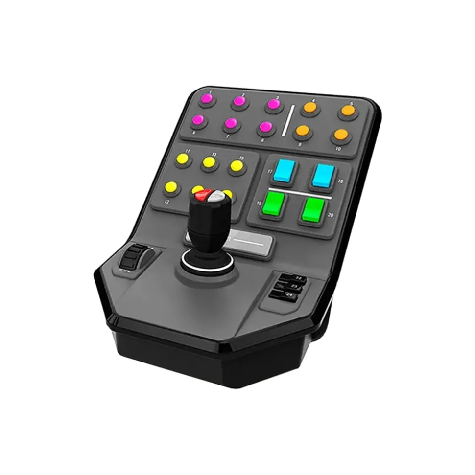 Logitech - Heavy Equipment Side Panel - Simulation Heavy Equipment Control Deck - Simulator - Avvenice