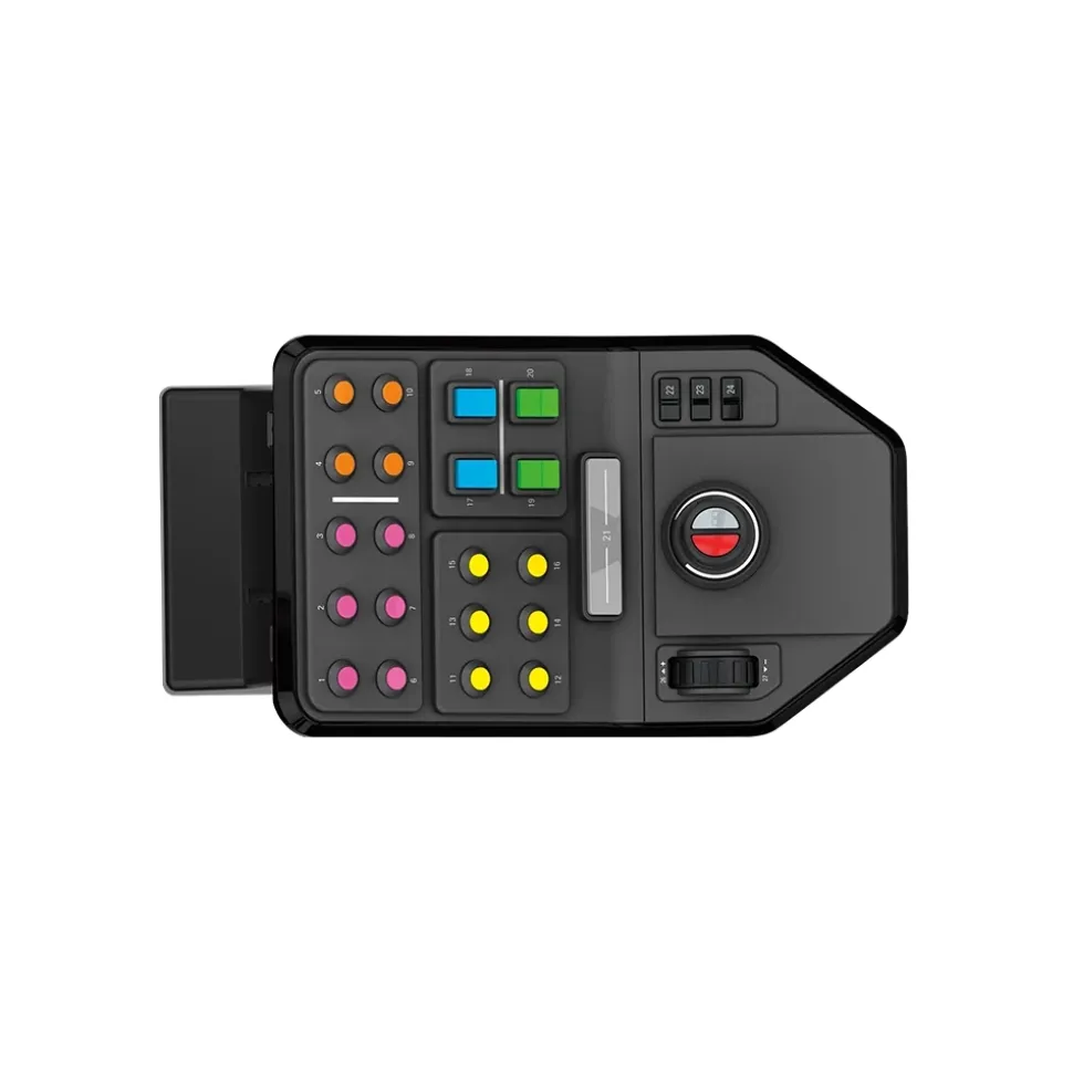 Logitech - Heavy Equipment Side Panel - Simulation Heavy Equipment Control Deck - Simulator - Avvenice