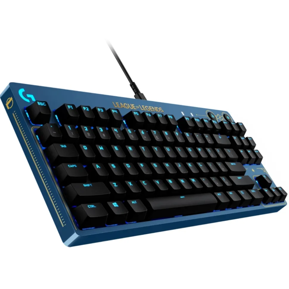 Logitech - Pro Keyboard League of Legends Edition - Gaming Keyboard - Avvenice