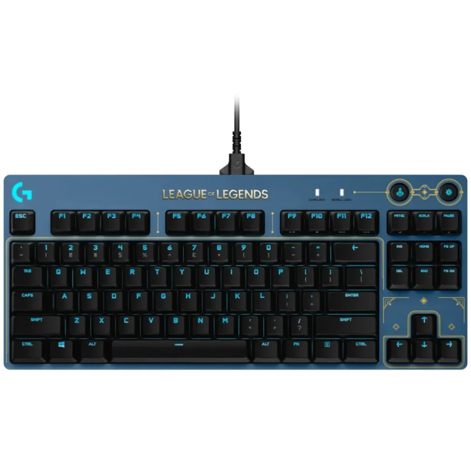 Logitech - Pro Keyboard League of Legends Edition - Gaming Keyboard - Avvenice