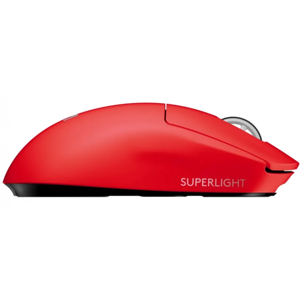 Logitech - Pro X Superlight Wireless Gaming Mouse - Red - Gaming Mouse - Avvenice