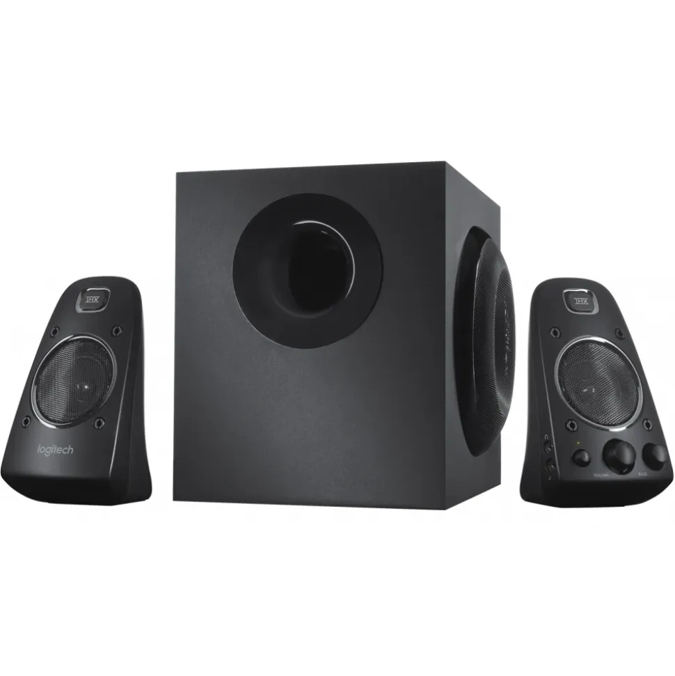 Logitech - Z623 Speaker System with Subwoofer - Black - Gaming Speaker - Avvenice