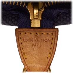 Louis Vuitton Vintage - Antigua Cabas MM Bag - Blue - Fabric and Canvas Handbag - Luxury High Quality - Avvenice