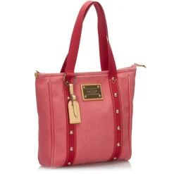 Louis Vuitton Vintage - Antigua Hippo MM Shoulder Bag - Pink - Fabric and Canvas Handbag - Luxury High Quality - Avvenice