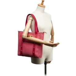 Louis Vuitton Vintage - Antigua Hippo MM Shoulder Bag - Pink - Fabric and Canvas Handbag - Luxury High Quality - Avvenice