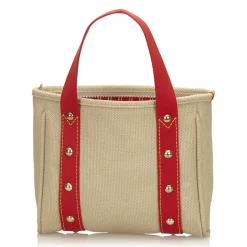 Louis Vuitton Vintage - Antigua Cabas PM Bag - Brown Beige - Canvas and Leather Handbag - Luxury High Quality - Avvenice