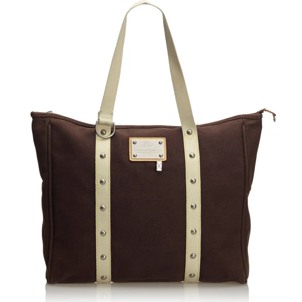 Louis Vuitton Vintage - Antigua Cabas GM Bag - Brown - Canvas Handbag - Luxury High Quality - Avvenice