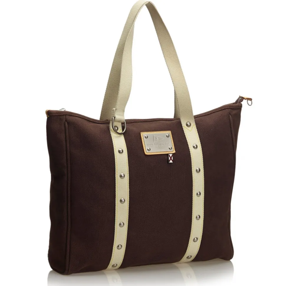 Louis Vuitton Vintage - Antigua Cabas GM Bag - Brown - Canvas Handbag - Luxury High Quality - Avvenice