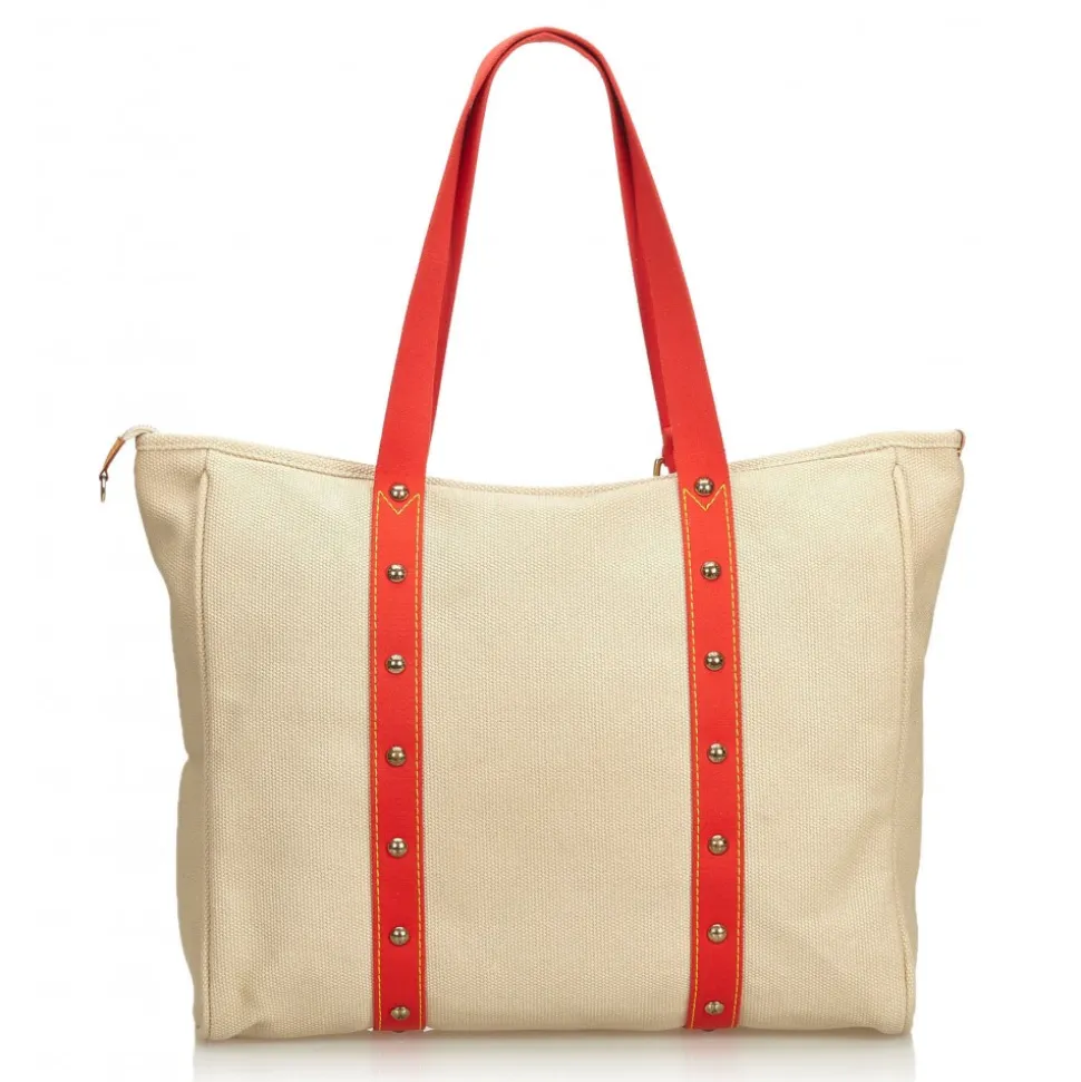 Louis Vuitton Vintage - Antigua Cabas GM Bag - Pink Rose - Canvas and Leather Handbag - Luxury High Quality - Avvenice