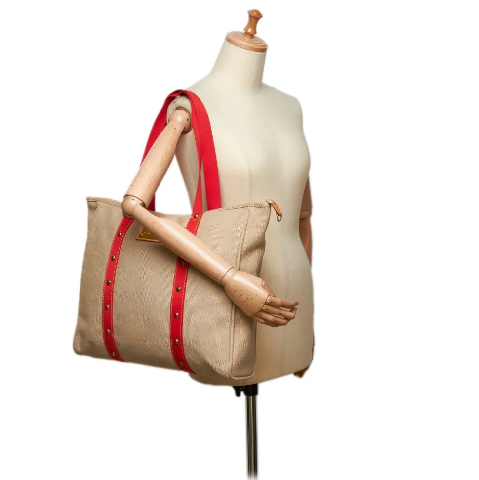 Louis Vuitton Vintage - Antigua Cabas GM Bag - Pink Rose - Canvas and Leather Handbag - Luxury High Quality - Avvenice