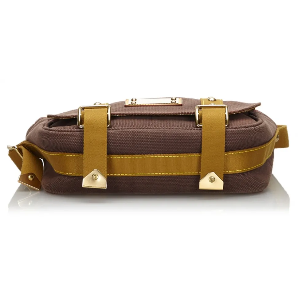 Louis Vuitton Vintage - Antigua Besace PM Bag - Brown - Fabric and Canvas Crossbody bag - Luxury High Quality - Avvenice