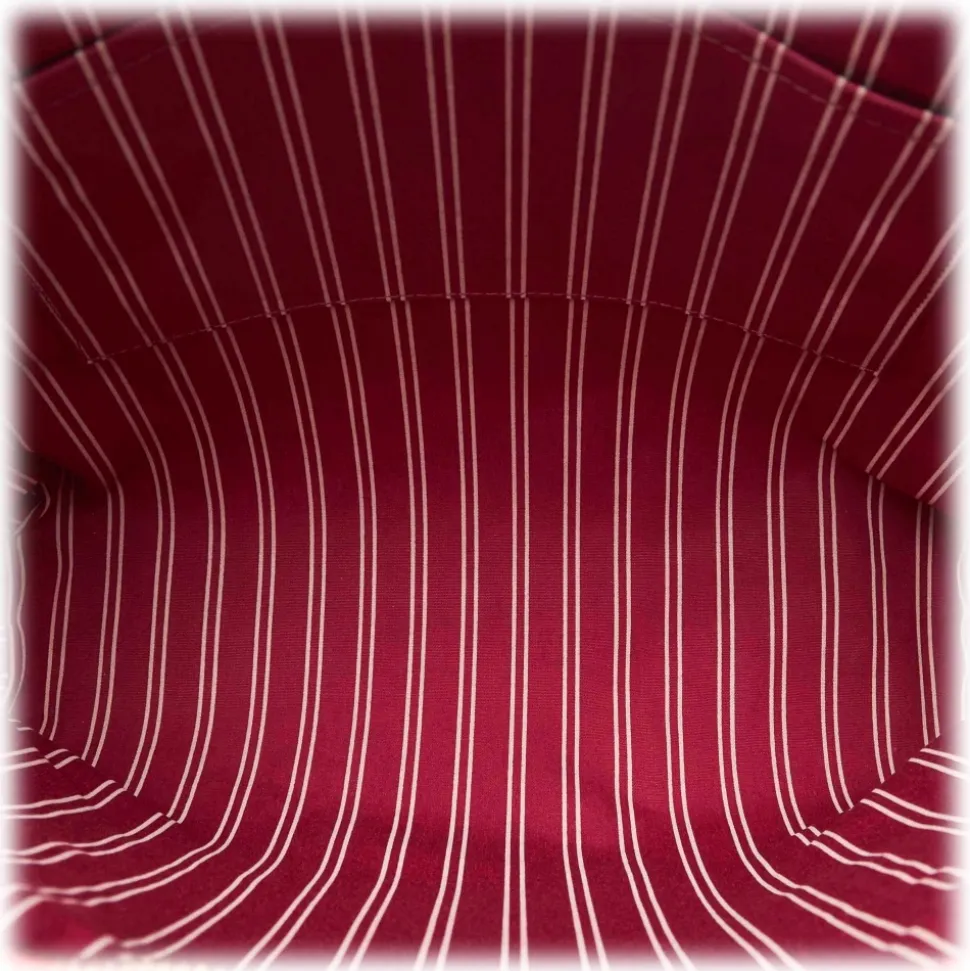 Louis Vuitton Vintage - Antigua Cabas MM Bag - Red - Fabric and Canvas Handbag - Luxury High Quality - Avvenice