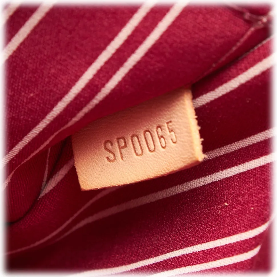 Louis Vuitton Vintage - Antigua Cabas MM Bag - Red - Fabric and Canvas Handbag - Luxury High Quality - Avvenice