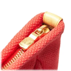 Louis Vuitton Vintage - Antigua Cabas MM Bag - Red - Fabric and Canvas Handbag - Luxury High Quality - Avvenice