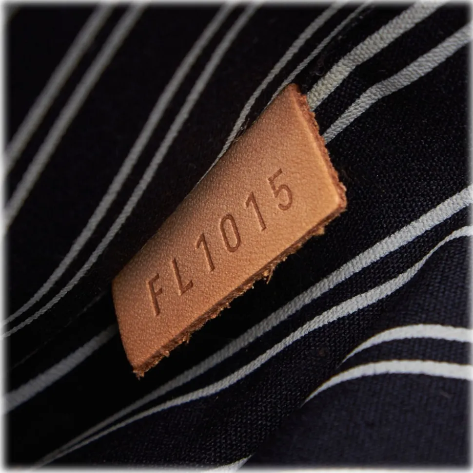 Louis Vuitton Vintage - Antigua Cabas PM Bag - Blue Black - Canvas and Leather Handbag - Luxury High Quality - Avvenice