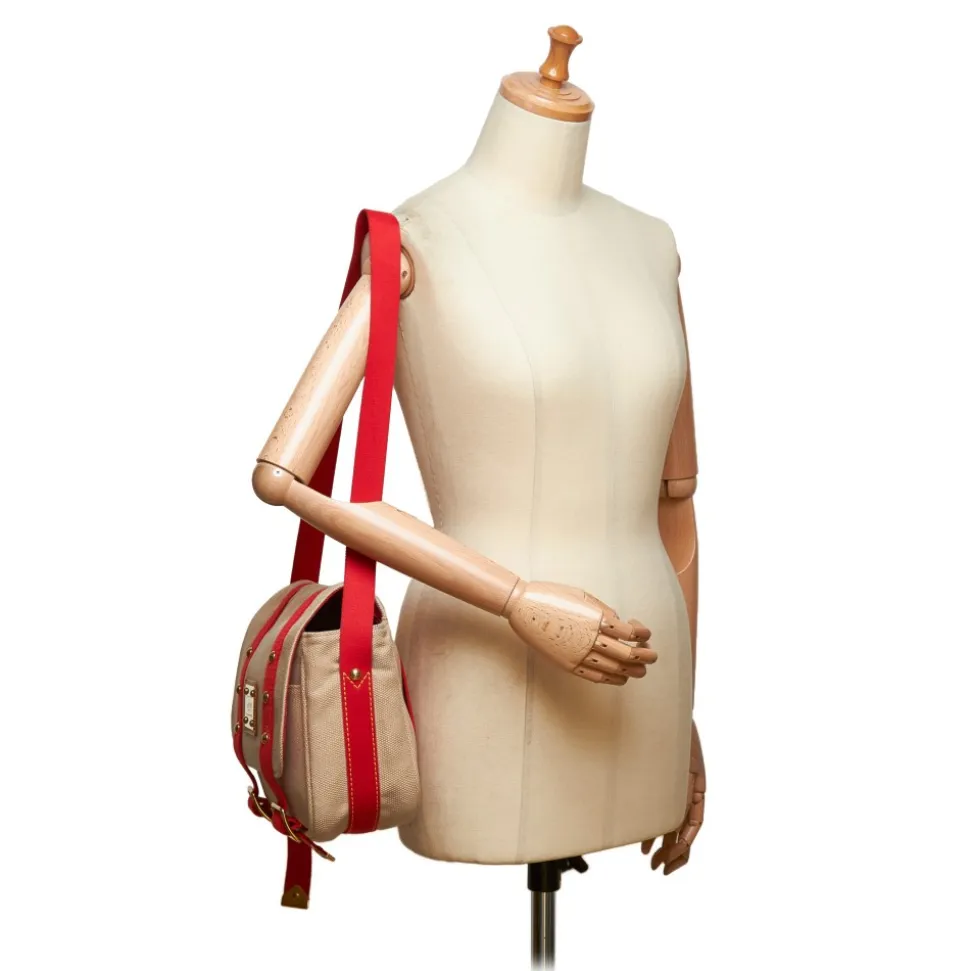 Louis Vuitton Vintage - Antigua Besace PM Bag - Brown Beige - Taiga Leather and Leather Handbag - Luxury High Quality - Avvenice