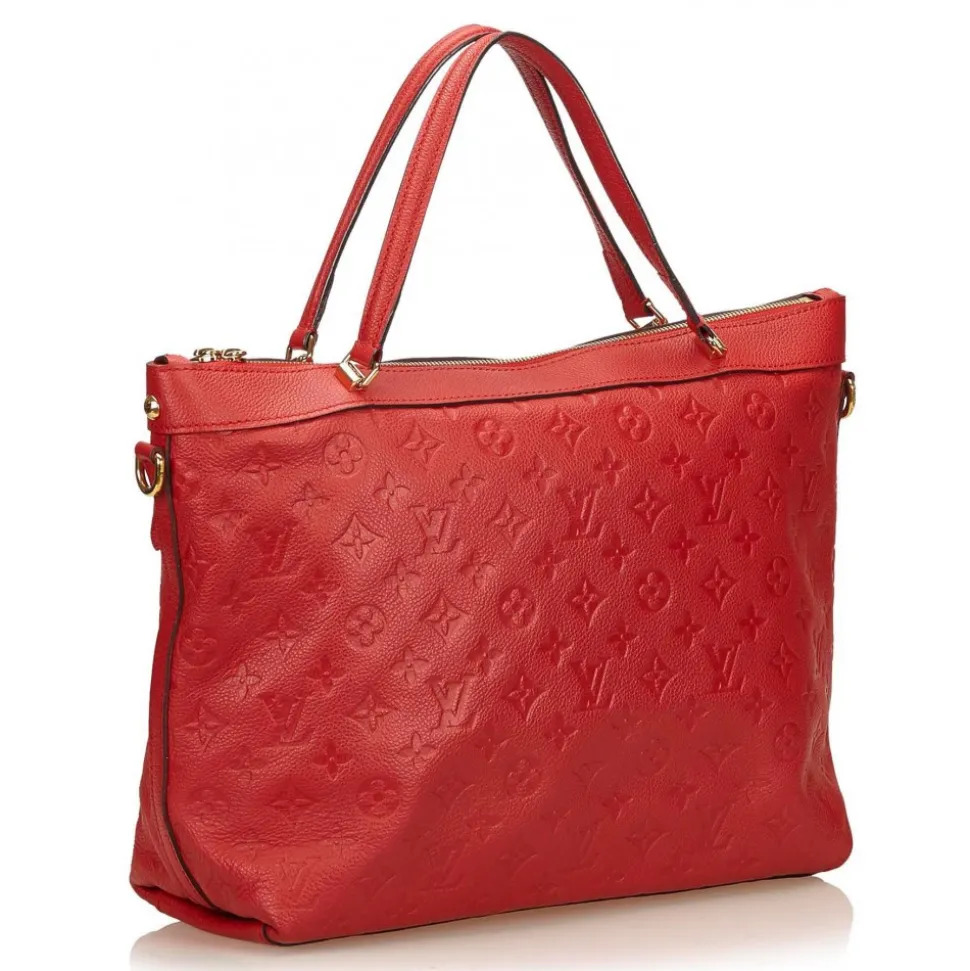 Louis Vuitton Vintage - Bastille MM Bag - Red - Leather Handbag - Luxury High Quality - Avvenice