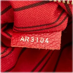 Louis Vuitton Vintage - Bastille MM Bag - Red - Leather Handbag - Luxury High Quality - Avvenice