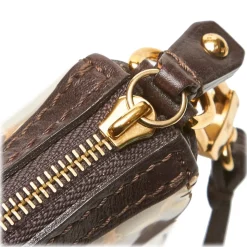 Louis Vuitton Vintage - Charms Pochette Accessories Bag - Brown - Plastic, Vinyl and Leather Handbag - Luxury High Quality - Avvenice