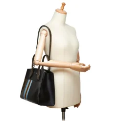 Louis Vuitton Vintage - City Steamer MM Bag - Black - Canvas Leather Calf Handbag - Luxury High Quality - Avvenice