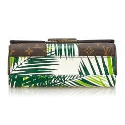 Louis Vuitton Vintage - Cruise Twist MM Bag - Green, Multi - Leather with Monogram Canvas Handbag - Luxury High Quality - Avvenice