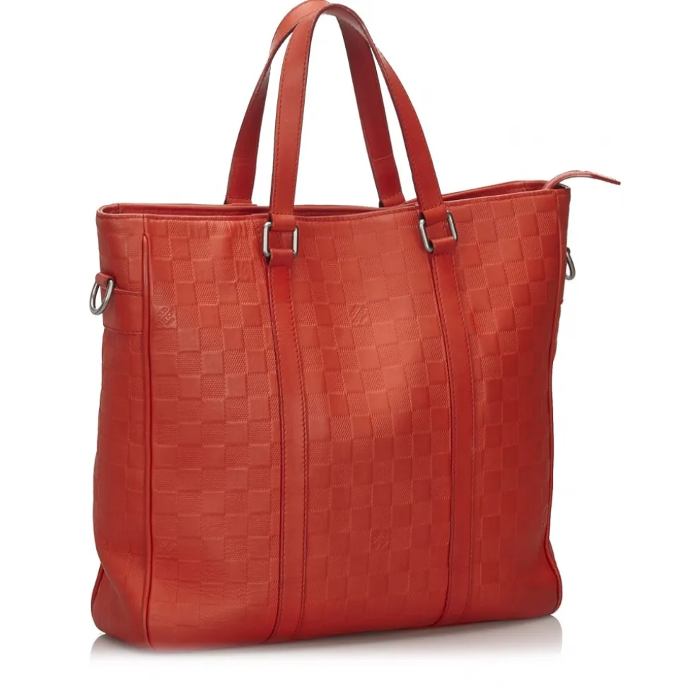 Louis Vuitton Vintage - Damier Infini Tadao Bag - Red - Leather Handbag - Luxury High Quality - Avvenice