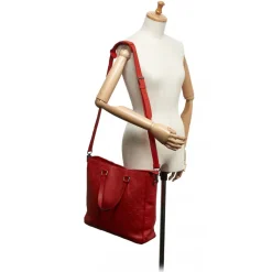 Louis Vuitton Vintage - Damier Infini Tadao Bag - Red - Leather Handbag - Luxury High Quality - Avvenice