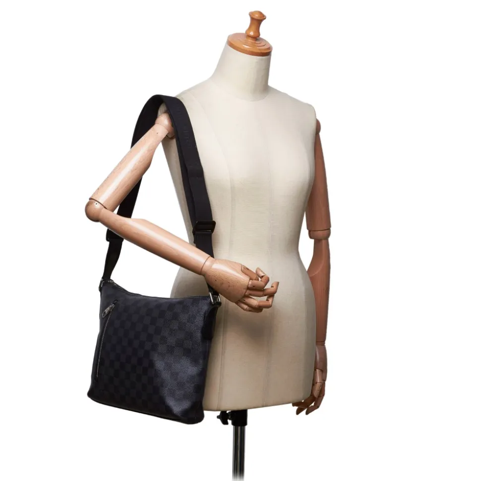 Louis Vuitton Vintage - Damier Graphite Mick PM Bag - Graphite - Damier Canvas and Leather - Luxury High Quality - Avvenice