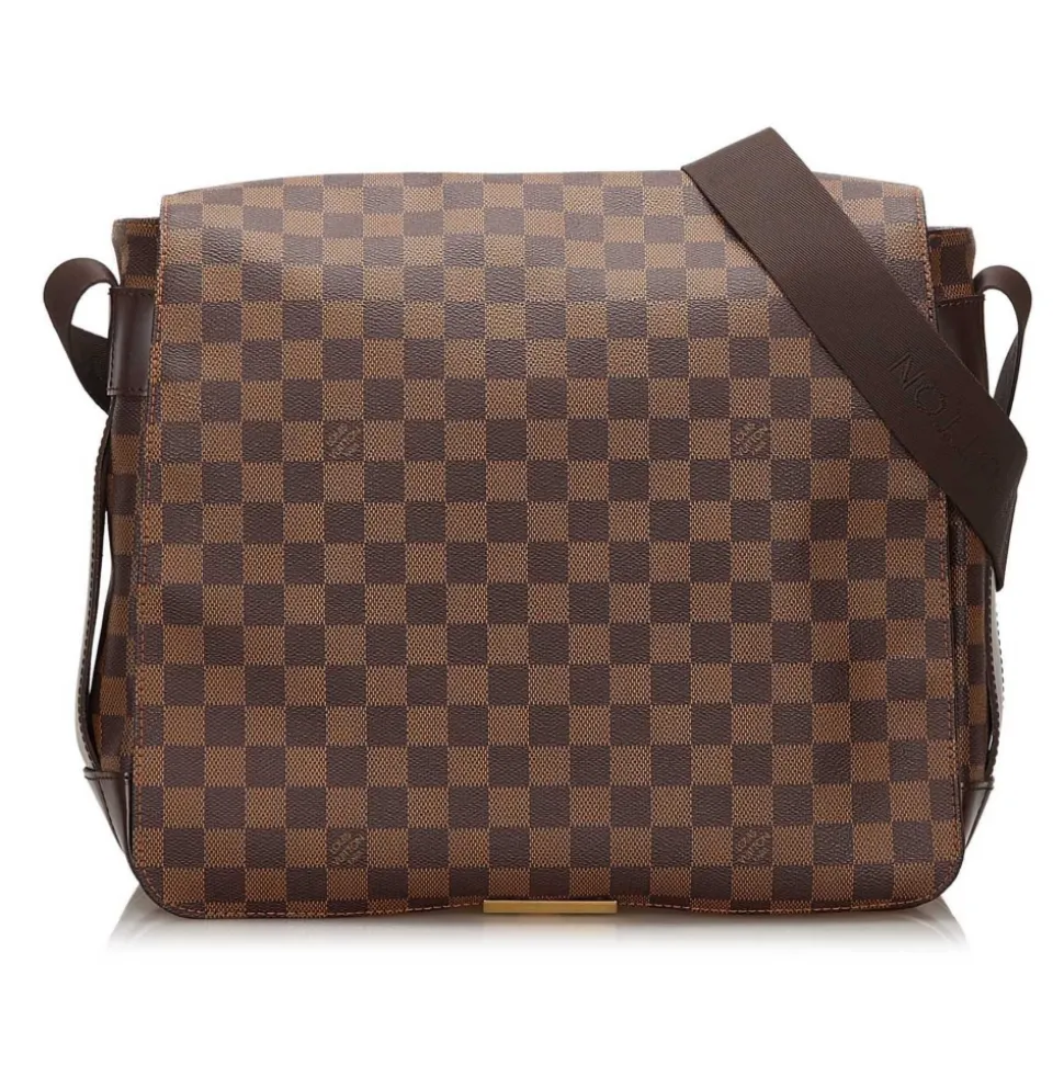 Louis Vuitton Vintage - Damier Ebene Abbesses Bag - Brown - Damier Canvas and Leather Handbag - Luxury High Quality - Avvenice