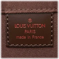 Louis Vuitton Vintage - Damier Ebene Abbesses Bag - Brown - Damier Canvas and Leather Handbag - Luxury High Quality - Avvenice