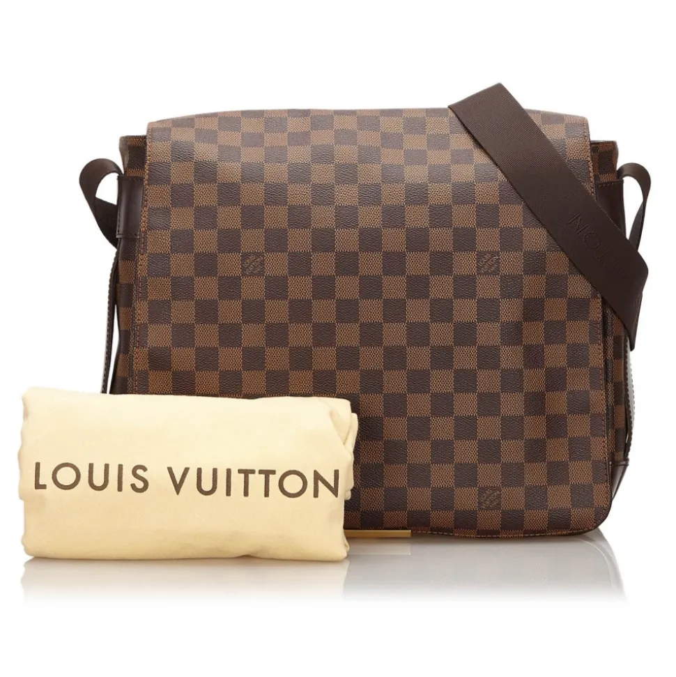 Louis Vuitton Vintage - Damier Ebene Abbesses Bag - Brown - Damier Canvas and Leather Handbag - Luxury High Quality - Avvenice
