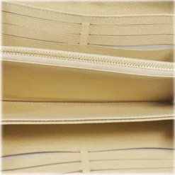 Louis Vuitton Vintage - Damier Azur Zippy Wallet - White Ivory Blue - Damier Leather Handbag - Luxury High Quality - Avvenice