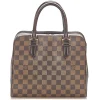 Louis Vuitton Vintage - Damier Ebene Triana - Brown - Damier Canvas and Calf Leather Handbag - Luxury High Quality - Avvenice