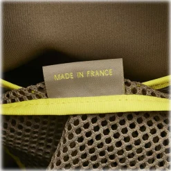 Louis Vuitton Vintage - Damier Geant Americas Cup Cube - Light Green Brown - Nylon and Leather Satchel - Luxury High Quality - Avvenice