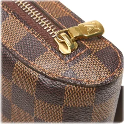 Louis Vuitton Vintage - Damier Ebene Geronimos Bag - Brown - Monogram Canvas and Leather Shoulder Bag - Luxury High Quality - Avvenice