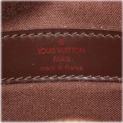 Louis Vuitton Vintage - Damier Ebene Naviglio Bag - Brown - Damier Canvas and Leather Handbag - Luxury High Quality - Avvenice