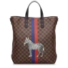 Louis Vuitton Vintage - Damier Savane Atlas Chapman Brothers Zebra Bag - Brown - Leather Handbag - Luxury High Quality - Avvenice