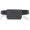 Louis Vuitton Vintage - Damier Graphite Pochette Homme Ceinture - Black Gray - Damier Canvas Belt Bag - Luxury High Quality - Avvenice