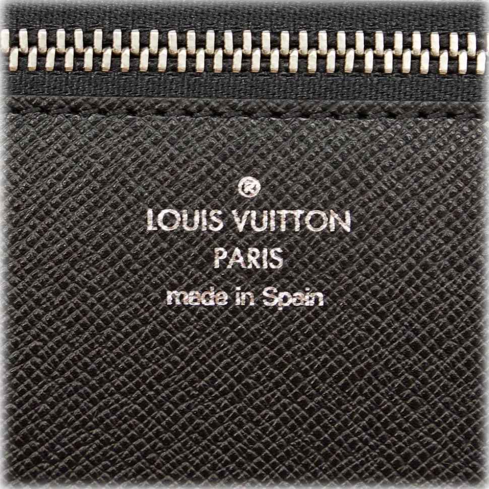Louis Vuitton Vintage - Damier Graphite Pochette Homme Ceinture - Black Gray - Damier Canvas Belt Bag - Luxury High Quality - Avvenice