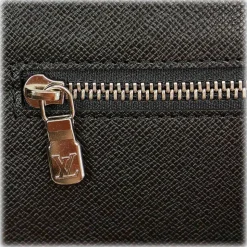 Louis Vuitton Vintage - Damier Graphite Pochette Homme Ceinture - Black Gray - Damier Canvas Belt Bag - Luxury High Quality - Avvenice