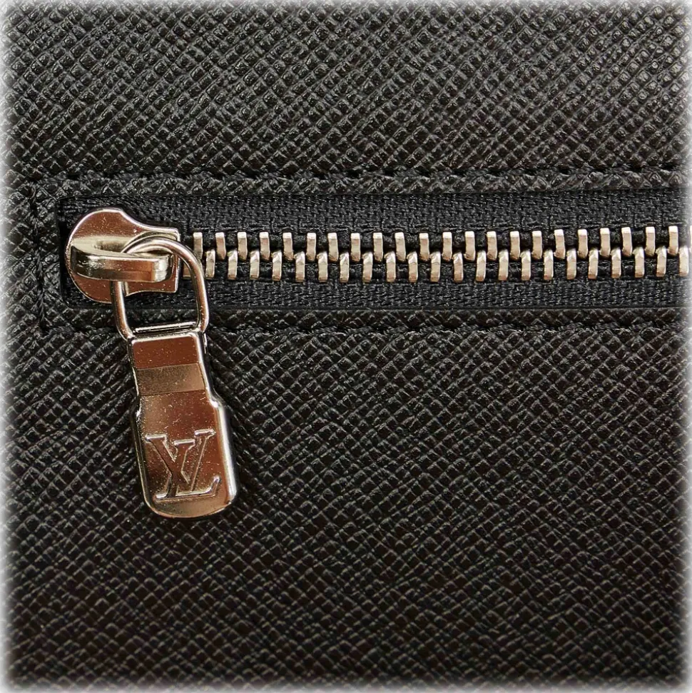 Louis Vuitton Vintage - Damier Graphite Pochette Homme Ceinture - Black Gray - Damier Canvas Belt Bag - Luxury High Quality - Avvenice